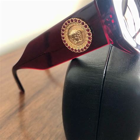 versace tribute visor sunglasses|genuine Versace sunglasses.